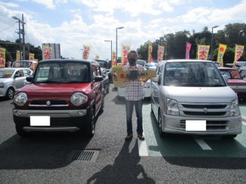 W様　ハスラーご納車おめでとうございます！